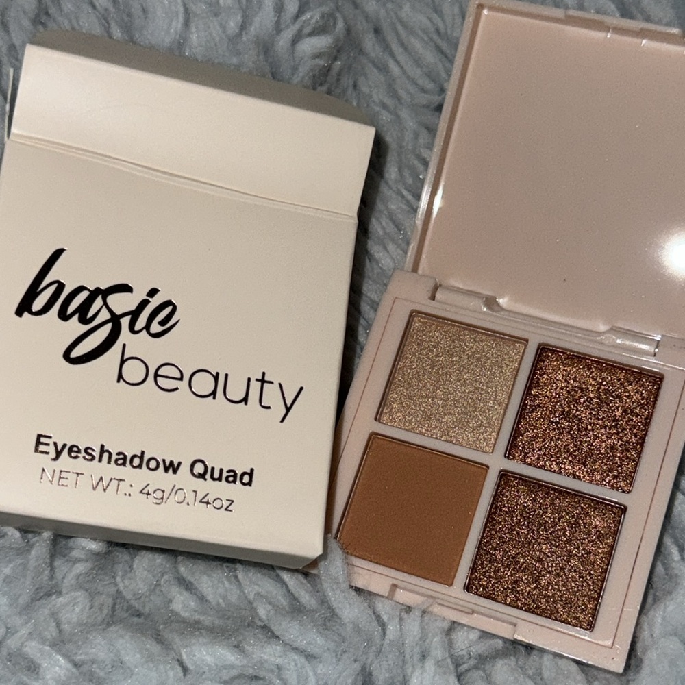 Brand New Basie Beauty Eyeshadow Quad NIB make offer